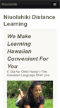Mobile Screenshot of niuolahiki.ahapunanaleo.org